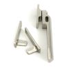 Polished Nickel Night-Vent Locking Art Deco Fastener