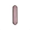 Georgian Half Round Finger Plate 300mm Aged Bronze