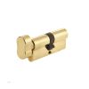 Jedo Euro Profile Cylinders & Turns 100mm Polished Brass - By Frelan Hardware - JL-100EPCTPB
