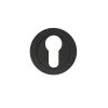 Zoo Hardware Escutcheon euro profile - Matt Black