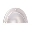 Crescent Cup Pull Polished Nickel