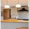 External Beeswax 18" Penny End T Hinge (pair)