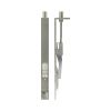 Stainless Steel Lever Action Flushbolts Square Forend 200x20mm Satin Stainless Steel - By Frelan Hardware - JSS51