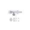 Zoo Hardware Architectural Barrel Bolt 75mm x 30mm - Chrome