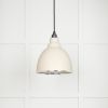 Smooth Nickel Brindley Pendant in Teasel