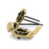Aged Brass 50mm Euro Door Pull (Back to Back fixings)
