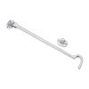 Silent Cabin Hook 10" - 250mm Satin Chrome