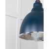 Hammered Nickel Brindley Cluster Pendant in Dusk