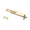 Zoo Hardware Sunk Slide Flush Bolt 17 x 100mm - Polished Brass