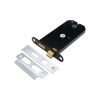3 Lever Horizontal Sash Lock 6" Polished Chrome