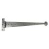 Pewter 22" Penny End T Hinge (pair)