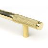 Polished Brass Half Brompton Pull Handle - Large