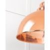 Hammered Copper Harborne Pendant