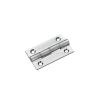 Zoo Hardware Solid drawn brass butt hinge - 38 x 22 x 1.3mm - Satin Chrome