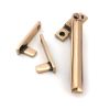Polished Bronze Night-Vent Locking Art Deco Fastener