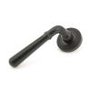 Aged Bronze Hammered Newbury Lever on Rose Set (Beehive) - Unsprung