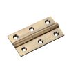 Zoo Hardware Solid drawn brass butt hinge - 64 x 35 x 2mm - Florentine Bronze