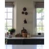 Hammered Copper Brindley Wall Light in Elan Black