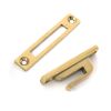 Polished Brass Locking Brompton Fastener - LH