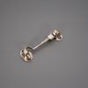 Silent Cabin Hook 4" - 100mm Antique Brass