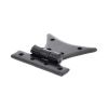 Black 2" Half Butterfly Hinge (pair)