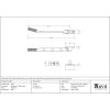 Aged Brass 8" Brompton Stay