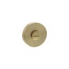 Senza Pari WC Turn and Release on Minimal Round Rose - Satin Brass