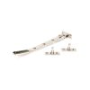 Polished Nickel Art Deco 8" Stay