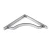 Satin Chrome Abingdon Shelf Bracket (150mm x 150mm)