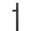 Matt Black SS (316) 1.8m T Bar Handle Secret Fix 32mm Ø
