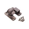 Oval Cupboard Latch Aged Bronze