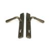 Burnished Brass Newbury Slimline Lever Espag. Lock Set
