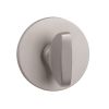 Tupai Rapido 5S Line WC Turn on 5mm Slimline Round Rose (bolt through fixing only) - Pearl Nickel