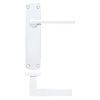 Zoo Hardware Leon lever on latch backplate - Polished Chrome
