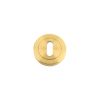 Zoo Hardware Standard profile escutcheon - Favo Satin Brass