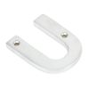 Satin Chrome Letter U