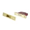 Atlantic 5 Lever Key Deadlock [BS] Keyed Alike 2.5" - Polished Brass
