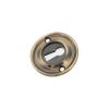 Slimline Standard Escutcheon Antique Brass