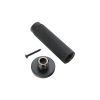Jewel Knurlmond Door Stop Matt Black