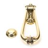 Aged Brass Loop Door Knocker