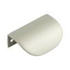 Burlington 75mm Satin Nickel Arched Edge Pull - By Frelan Hardware - BUR941SN