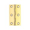 Plain Butt Hinges 76x42x1.5mm Solid Drawn Brass - By Frelan Hardware - J8996