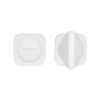 Zoo Hardware Turn and Release - Rosso Mini Squircle - White