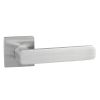 Oro&Oro Galassia Lever Door Handle on Square Rose - Satin Chrome