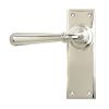 Polished Nickel Newbury Lever Latch Set