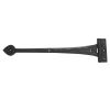 Antique Gate Hinges 430mm Black - By Frelan Hardware - JAB38