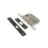 Aged Bronze 50mm Sliding Door Lock