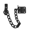 Zoo Hardware Heavy Duty Door Chain - 200mm Chain Length - Black