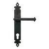 External Beeswax Tudor Lever Espag. Lock Set