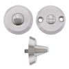 Zoo Hardware Anti Ligature Turn & release Set -5mm Spindle - Satin St. Steel - Stainless Steel